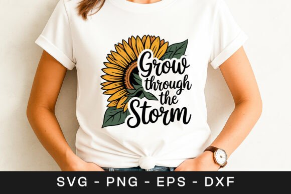 Grow Through Sunflower SVG PNG: A Crafts & Graphics Review