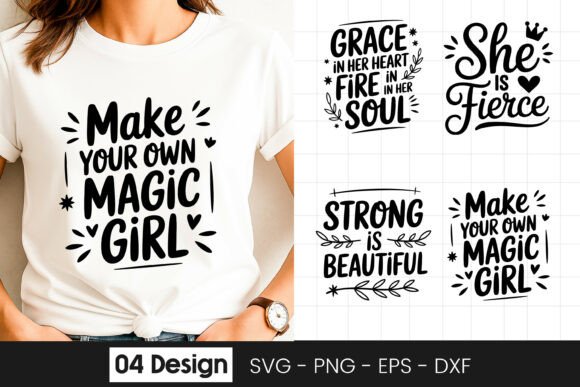Make Your Own Magic Girl Inspirational Design Review