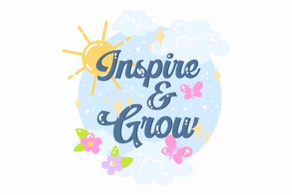 Teacher Quote, Inspire Grow: A Real-World Embroidery Review